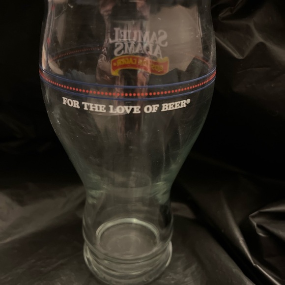 Sam Adams Boston Larger/ For the Love of Beer/ 7” drinking glass - Picture 2 of 5